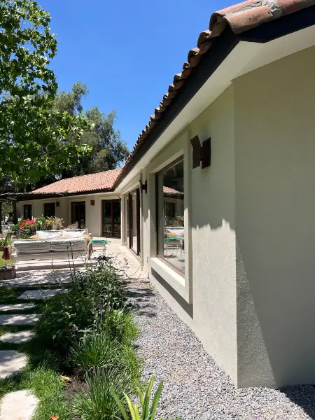 Rehabilitación térmica de casa chilena con EIFS